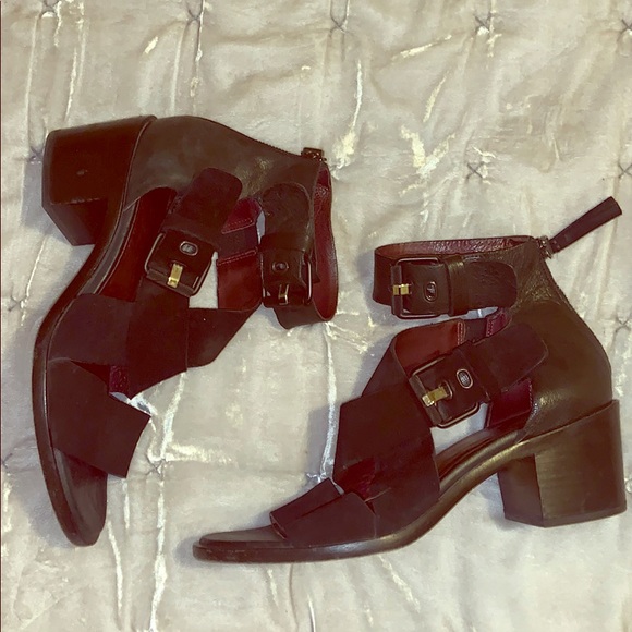 rag & bone Chocolate Brown Chunky Sandal 38 - Picture 1 of 5